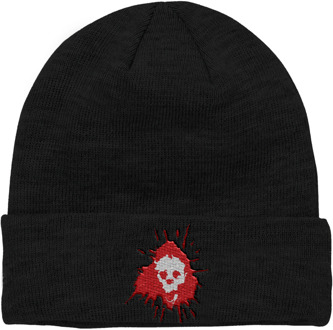 Grimmfest Skull Logo Embroidered Beanie
