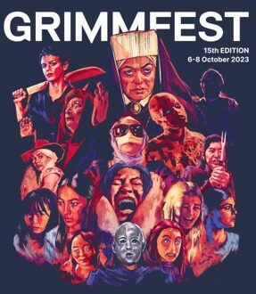 GRIMMFEST STAFF 2023 Women's T-Shirt - Navy - S - Navy blauw