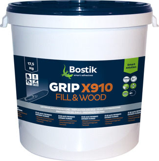 GRIP X910 FILL & WOOD | Kastanjebruin | Emmer 14,5 kg - 30615726