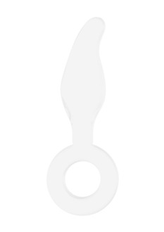 Gripper - Glass Dildo with Ring