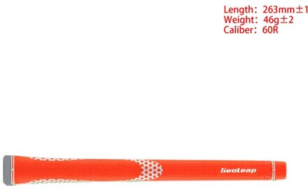 Grips Golf Club Grips Golf Grips Zeven Kleuren Voor Kiezen 10 Stks/partij Oranje