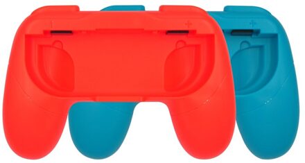 Grips Voor Nintendo Switch Vreugde-Con Handgrepen Controllers Draagbare Kleurrijke Voor Nintendo Switch Vreugde Con rood en blauw