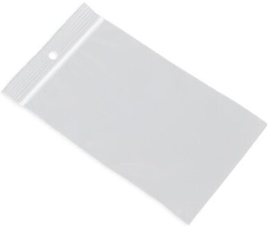 Gripzakjes/verpakkingszakjes - 500x stuks - 8 x 12 cm - Luchtdichte zakjes Transparant