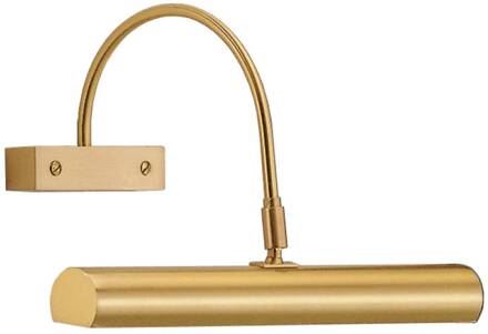 Grit-30 schilderij verlichting, lengte 30 cm, kleur mat messing