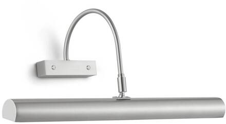 Grit-40 schilderij verlichting, lengte 40 cm, mat nikkel