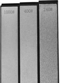 Grit Diamant Messenslijper Steen-Dubbelzijdig Fijn/Grof Slijpsteen Diamant Slijpsteen Olie Steen Honen Stenen 600
