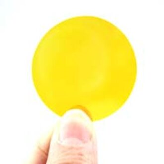 Groen/Geel/Rood/Blauw Kleur 41.5x2.0mm Optics Gecoat Glas Lens voor C8/C12 zaklamp (4 stks/partij)