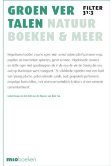 Groen Vertalen - Filter - Tijdschrift Over Vertalen