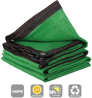 Groene Anti-Uv Hdpe Zonnescherm Netto Outdoor Luifel Tuin Zwembad Schaduw Netto Vetplant Cover Onderdak Shading Netto 3x3m