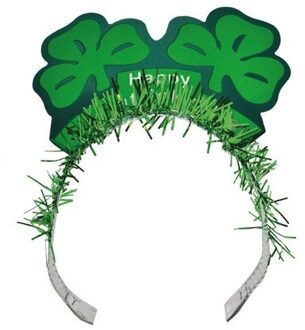 Groene diadeem St Patricks Day - Verkleedhoofddeksels