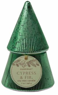 groene geurkaars boom - cypress & fir