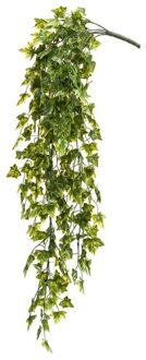 Groene Hedera Helix kunstplant hangende tak 75 cm UV bestendig - Kunstplanten