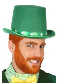 Groene hoge hoed voor heren