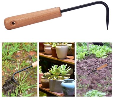 Groene Huis Landbouw Enkele Klauw Hand Tool Outdoor Tuin Plant Cultivator Met Handvat Mini Wieder Ergonomische Home Achtertuin