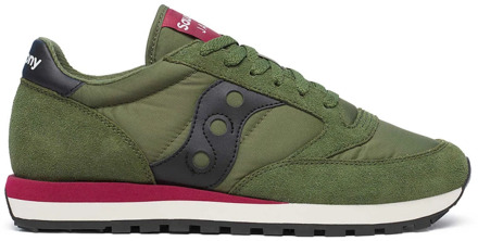 Groene Jazz Originals Sneakers Saucony , Green , Heren - 42 Eu,44 Eu,46 1/2 Eu,40 1/2 Eu,41 Eu,44 1/2 Eu,42 1/2 Eu,45 Eu,43 Eu,46 Eu,40 EU