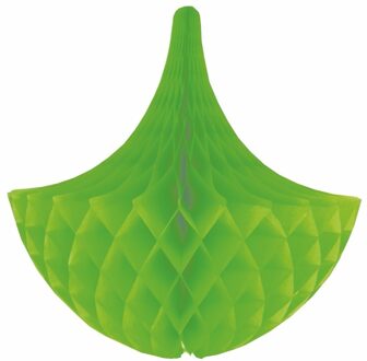 Groene kroonluchter versiering 35 cm