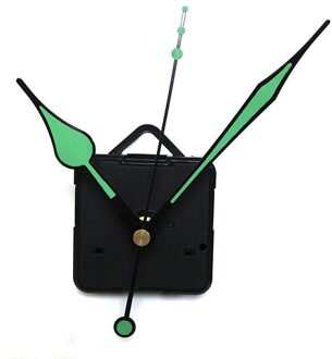 Groene Lichtgevende Mute Handen Quartz Klok Movement Mechanism Repair Tool Deel Kit Diy Set