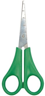 Groene linkshandige schaar voor kinderen - Hobbyschaar