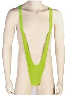 Groene mankini voor heren - Uit de film - zwempak - vrijgezellenfeest - One size
