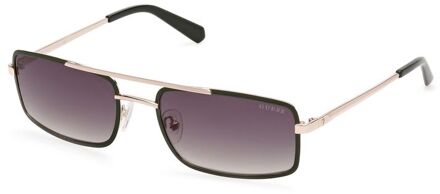 Groene Metalen Zonnebril - maat