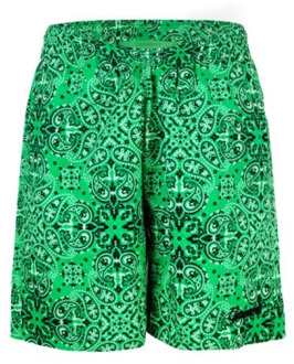 Groene Paisley Shorts Garment Workshop , Green , Heren - 2Xl,Xl,L,M,S