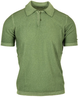 Groene Polo T-shirts en Polos Kangra , Green , Heren - L,M