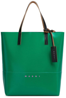 Groene Shopper Marni , Green , Heren - ONE Size