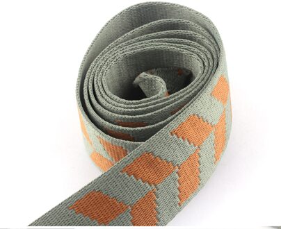 Groene Singels Lint Voor Halsband 38Mm Singels Tape Portemonnee Riem Canvas Knapzak Strap Naaien Tas Riem Riem Accessoires 2 yards