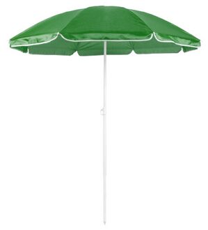 Groene strand parasol van nylon 150 cm - Parasols