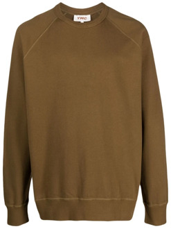 Groene Sweatshirt Sweaters YMC You Must Create , Green , Heren - Xl,S