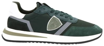 Groene Tropez 2.1 Lage Sneakers Philippe Model , Green , Heren - 40 Eu,45 Eu,41 Eu,43 Eu,44 Eu,42 EU