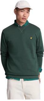 Groene trui voor mannen Lyle & Scott , Green , Heren - 2Xl,Xl,L