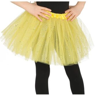 Groene tutu met glitters voor meisjes - Accessoires > Rokken, Tutu's