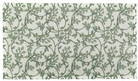 Groene William Morris Patroon Deurmat (70 X 40cm)