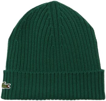 Groene Wol Logo Voorhoed Lacoste , Green , Heren - ONE Size