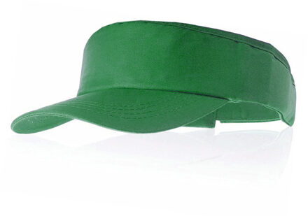 Groene zonneklep pet voor volwassenen