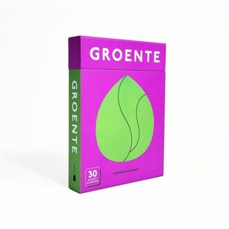 Groente - 30 Receptkaarten - Diversen