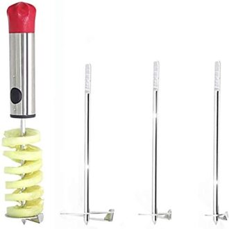 Groente Boor Rvs Fruit Voor Uitboren En Uithollen Courgette, Aardappelen, Wortel, Peer