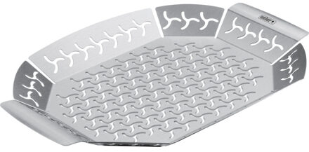 groentebasket RVS Zilver