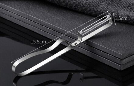 Groenten En Fruit Dunschiller Rvs Y-Vormige En I-Vormige Non-Slip Handvat Aardappel Fruit Dunschiller schaal Schraper Keuken Gereedschap stijl 3