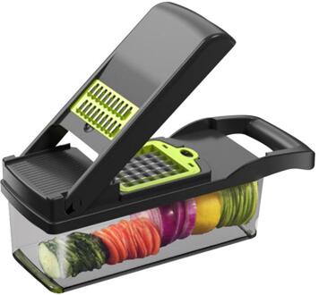 Groentesnijder Multifunctionele 8 In 1 Slicer Fruit Dunschiller Wortel Rasp Keuken Accessoires Mand Plantaardige Slicer 01