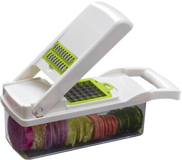 Groentesnijder Multifunctionele 8 In 1 Slicer Fruit Dunschiller Wortel Rasp Keuken Accessoires Mand Plantaardige Slicer 02