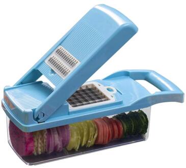 Groentesnijder Multifunctionele 8 In 1 Slicer Fruit Dunschiller Wortel Rasp Keuken Accessoires Mand Plantaardige Slicer 03