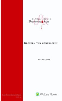 Groepen van contracten - Boek Wolters Kluwer Nederland B.V. (9013139043)