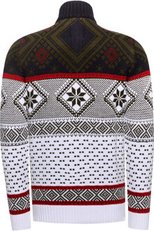 Grof gebreide kleding Groen - L