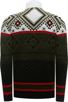 Grof gebreide kleding - maat XL Kaki