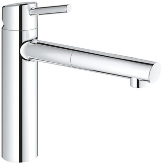 GROHE 31129001 Concetto uittr.chroom - Keukenkranen