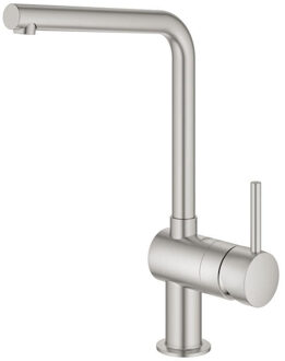 GROHE 31375DCO grohe minta-L steel - Keukenkranen