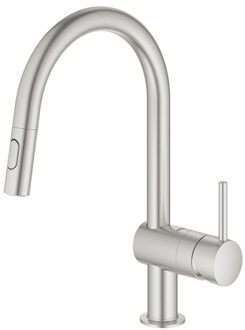 GROHE 32321DC2 Minta Zero supersteel - Keukenkranen