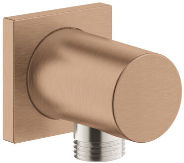 GROHE Aansluitbocht GROHE Rainshower Vierkant, Warm Sunset Geborsteld Brons